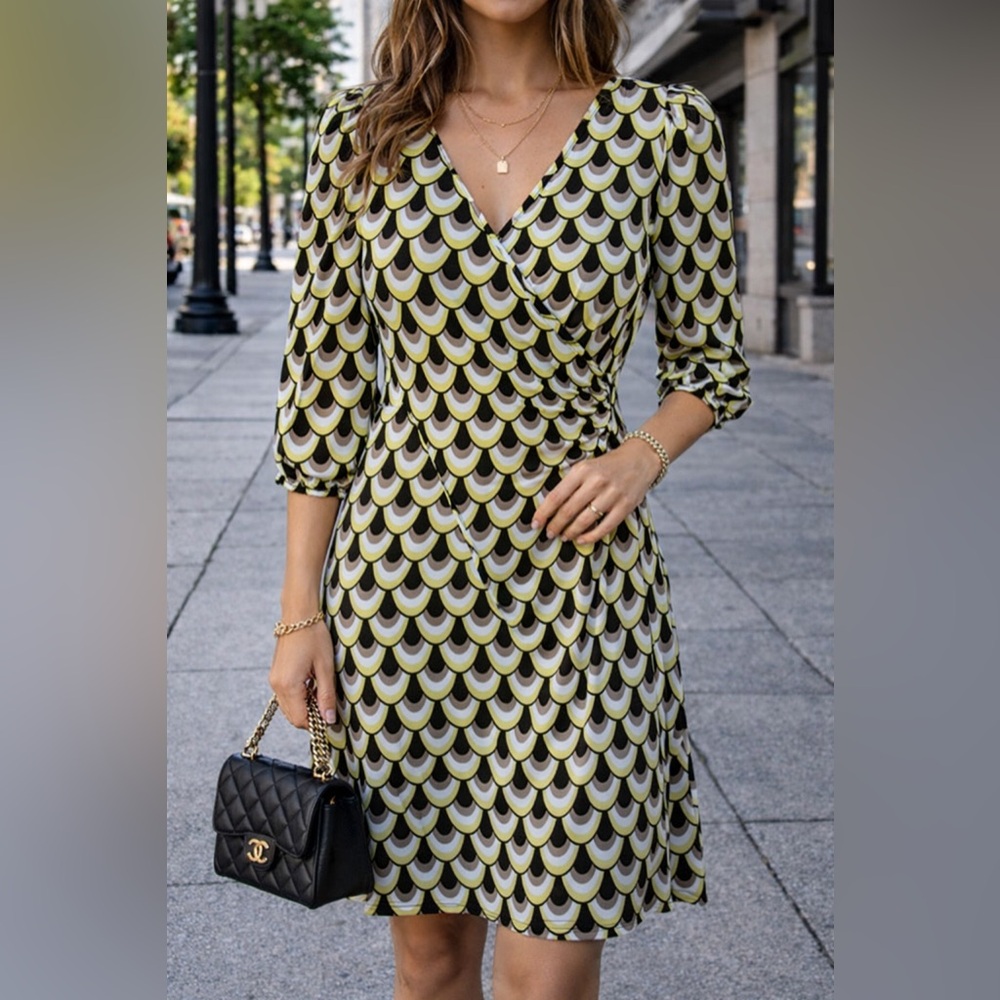 By Design Wrap Midi Dress. Various sizes